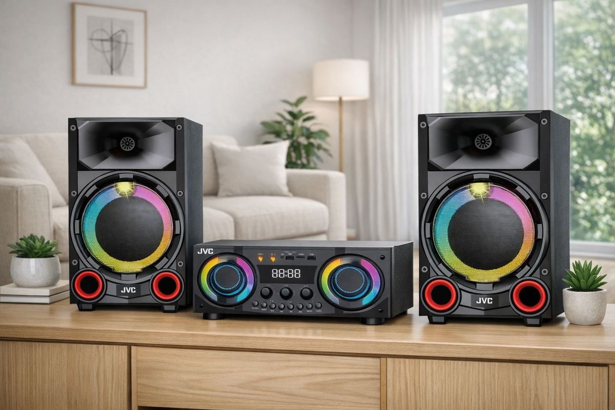 JVC 2.0 Channel HiFi Powerful audio and Deep Bass MX-N125B - Shopping4Africa