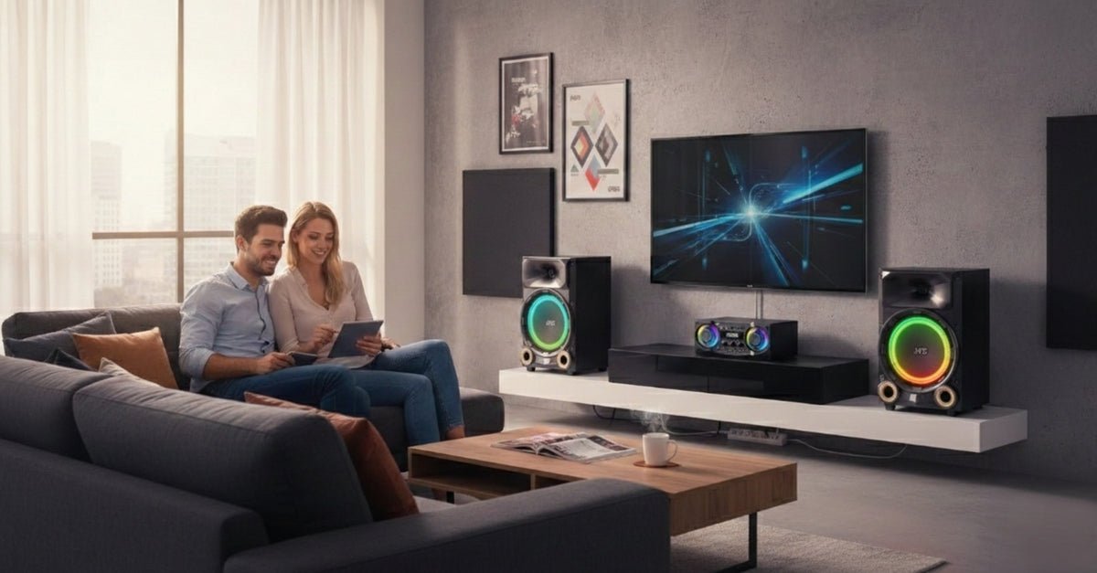 JVC 2.0 Channel HiFi Powerful audio and Deep Bass MX-N125B - Shopping4Africa