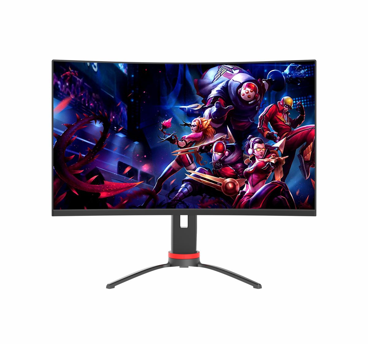 JVC 32 - inch Edgeless Curved Adjustable QHD Gaming Monitor LT - GN32525 - Shopping4Africa