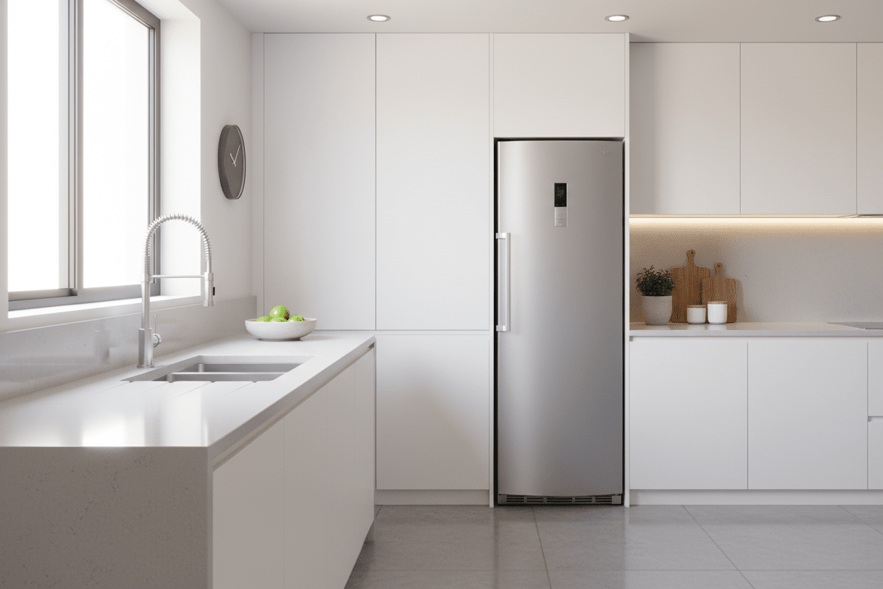 JVC 320L Pigeon Pair Freezer Direct Cooling WG - NRFF32Z5S - Shopping4Africa