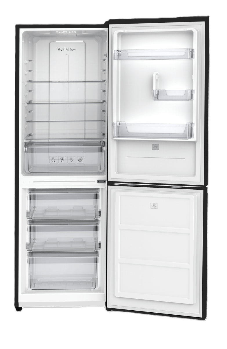 JVC 450 Litre Combi Frost Free Glass Door Refrigerator WG - NRFB45B5S - Shopping4Africa