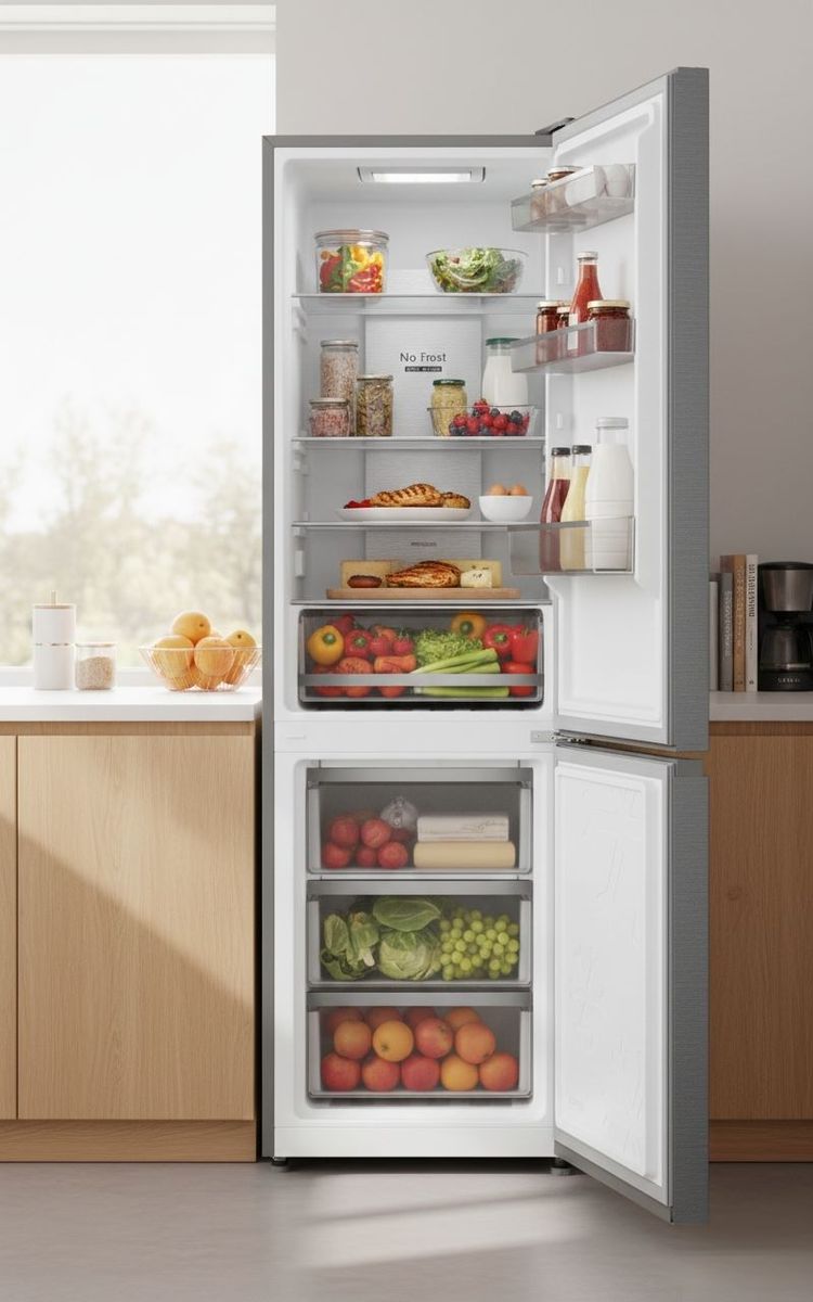 JVC 470L Inox Frost-Free Inverter Refrigerator WG-NRFB47I6S - Shopping4Africa