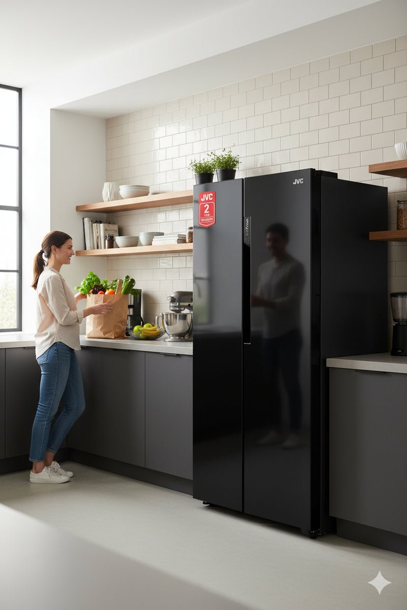 JVC 470L Side By Side Refrigerator WG - NRFSSFB5S - Shopping4Africa