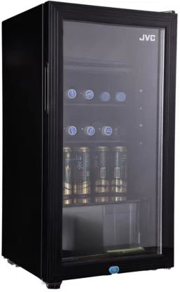 JVC Glass Door Design Bar Refrigerator With Ice Maker WG-NRF110B5S - Shopping4Africa
