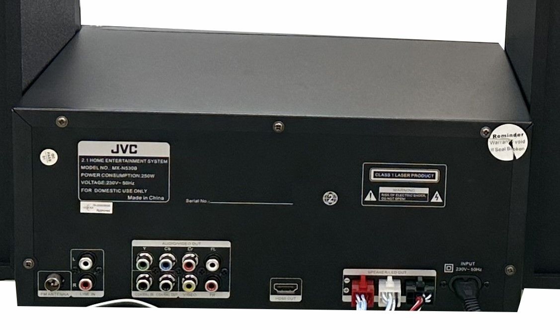 JVC Mini DVD Hi-Fi System MX-N530B - Shopping4Africa