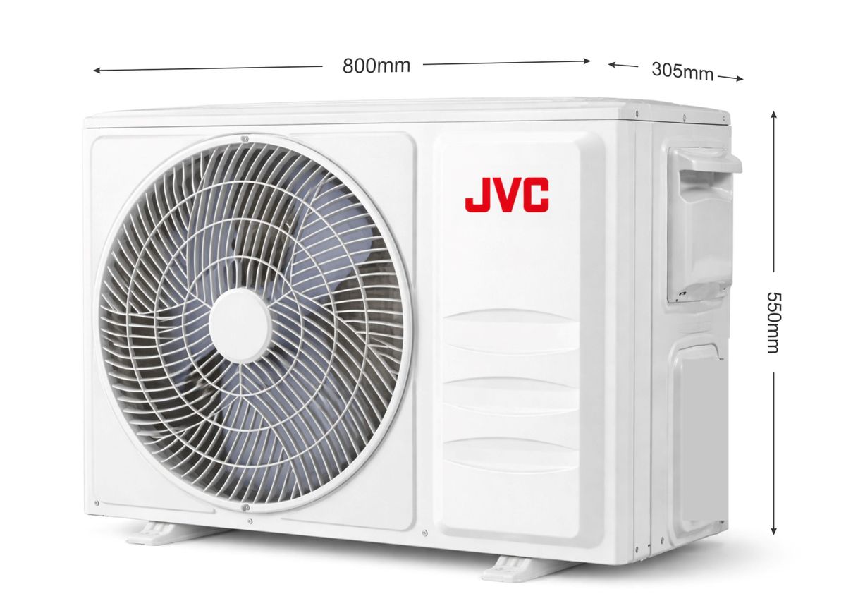 JVC White Split - System Air Conditioner 18000 BTU WG - NACF18W5S - Shopping4Africa