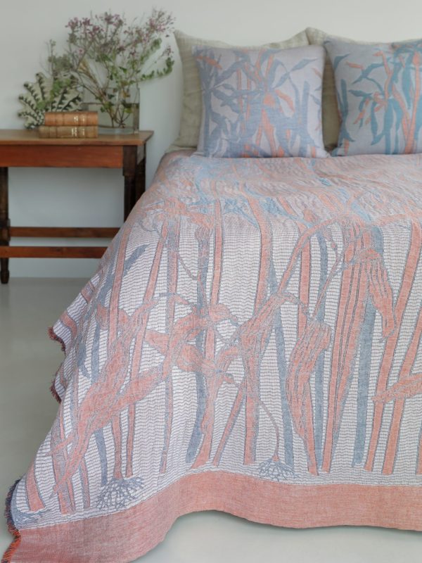 Kelp Forest Bedspread Colour Coral - Shopping4Africa