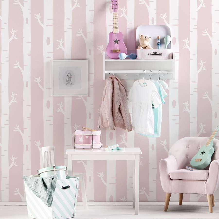 Kids Birch Tree Wallpaper - Shopping4Africa