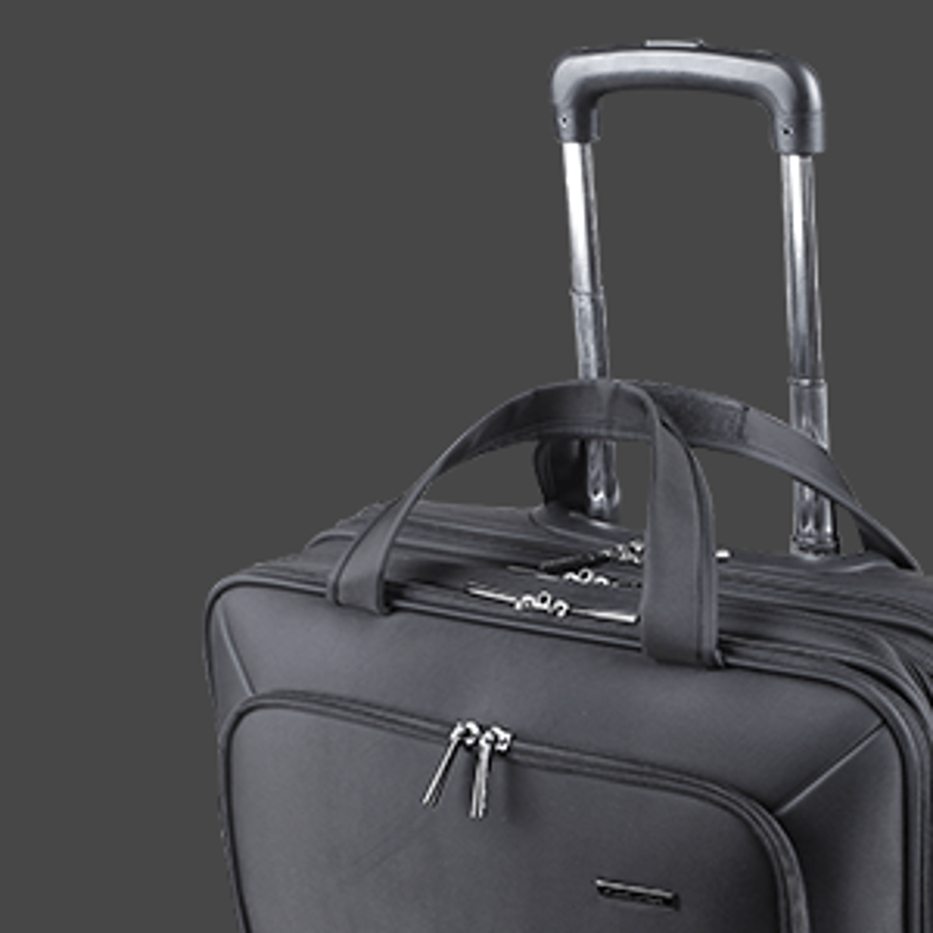 Kingsons Prime 15.6 inch Laptop Trolley Bag - Black - Shopping4Africa