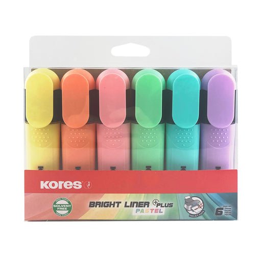 Kores Bright Liner Plus Chisel Pastel 6 - Shopping4Africa