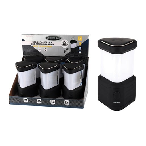 LeisureQuip USB Rechargeable Camping Lantern - Shopping4Africa