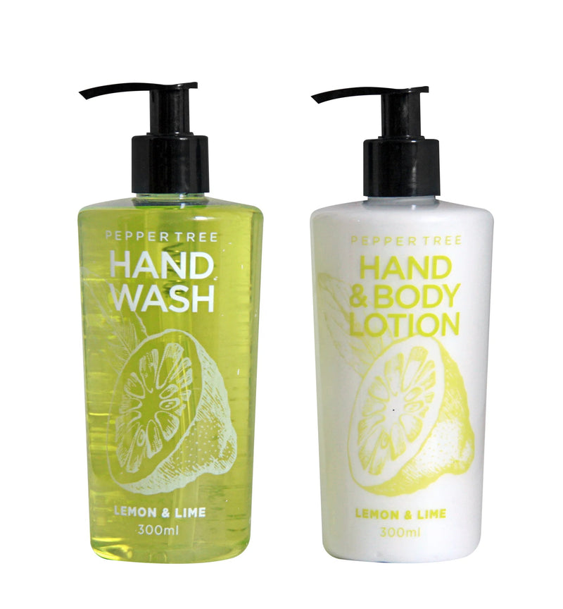 Lemon & Lime Hand Wash & Lotion Set 300 ml x 2 - Shopping4Africa