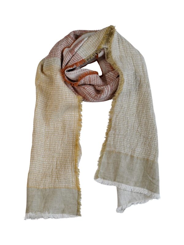 Linen Bogolan Scarf 100% - Shopping4Africa