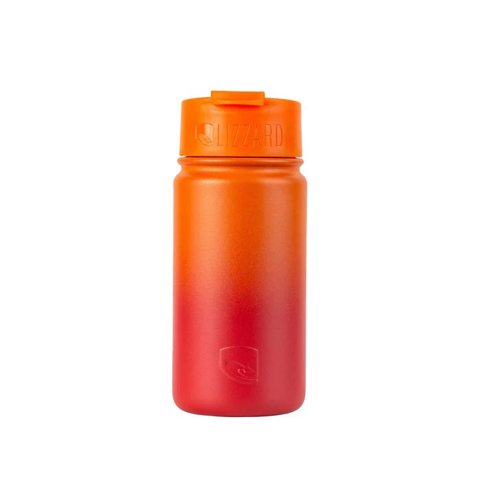 Lizzard Flask Double - Walled Vacuum Insulated Stainless Steel Drink Bottle 415ml Eco - Friendly Leak - Proof Portable Beverage Container - Shopping4Africa
