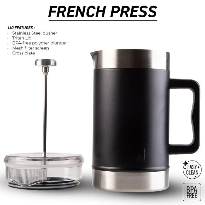 Lizzard French Press 1.6L Lead Free - Shopping4Africa