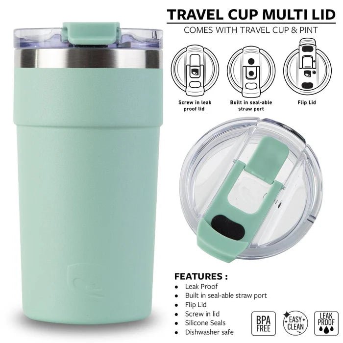 Lizzard Travel Cup 480ml Lead Free - Shopping4Africa