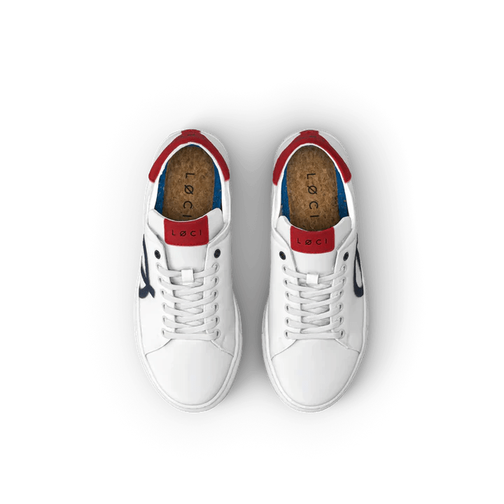 LOCI Classic White/Red/Navy - Shopping4Africa