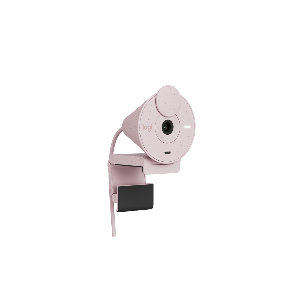 Logitech® Brio 300 Full HD Webcam - ROSE - Shopping4Africa