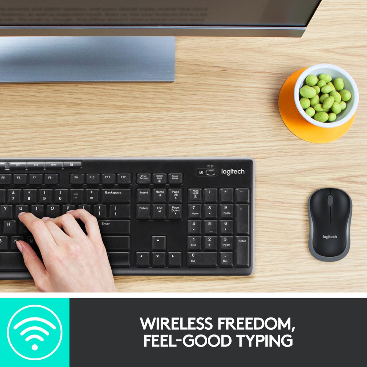 Logitech® MK270 Wireless Keyboard Mouse Combo - Shopping4Africa