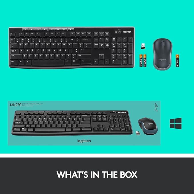 Logitech® MK270 Wireless Keyboard Mouse Combo - Shopping4Africa