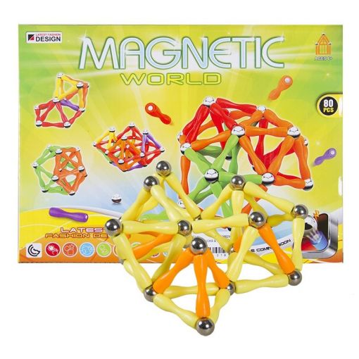 Magnetic Construction (~80pc) Small - Shopping4Africa