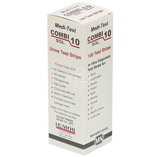 Medi-Test Combi 10 SGL Urine Test Strips 100 - Shopping4Africa