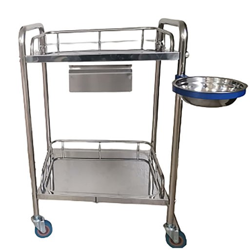 Medical Trolley Large Stainless Steel - Shopping4Africa