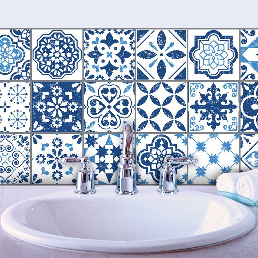 Mediterranean Blue - Vinyl Tile Strips - Shopping4Africa