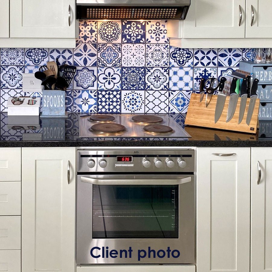 Mediterranean Blue - Vinyl Tile Strips - Shopping4Africa