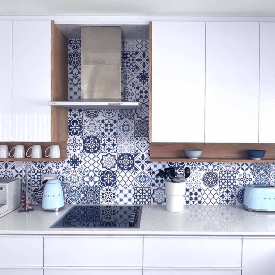 Mediterranean Blue - Vinyl Wall Tiles - Shopping4Africa