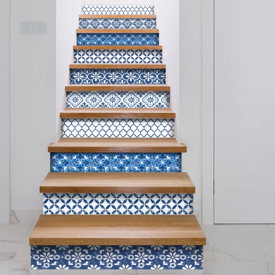 Mediterranean - Vinyl Stair Risers - Shopping4Africa