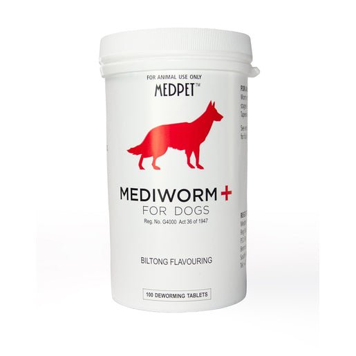 Mediworm Plus Dog 100 Tabs 1+1 Band - Shopping4Africa