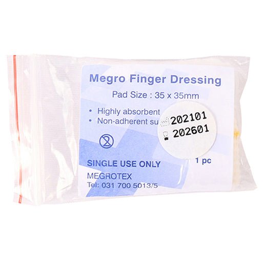 Megrotex Finger Dressing 3.5x3.5 cm 100 - Shopping4Africa