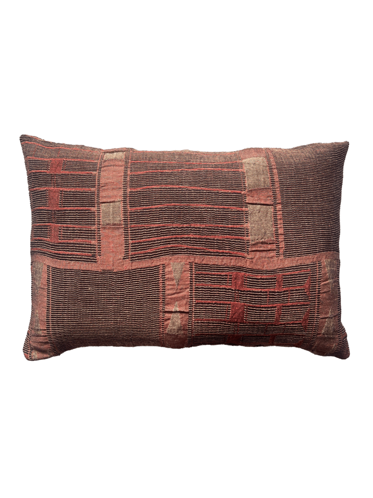 Metallic Bogolan Cushion Cover 45x70cm - Shopping4Africa