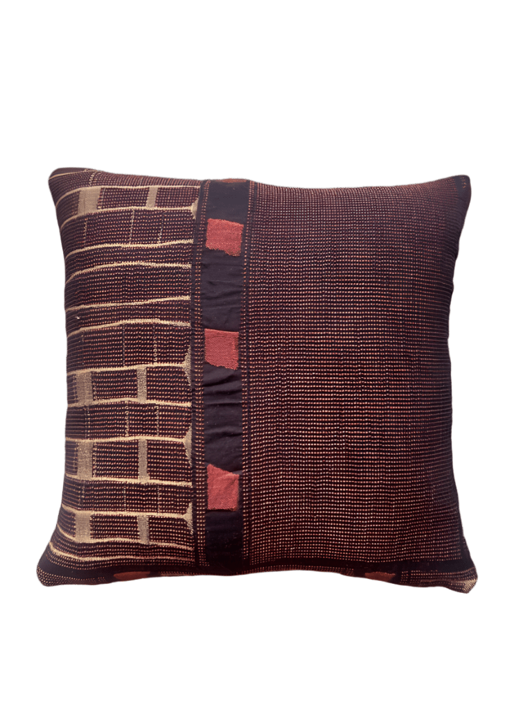 Metallic Bogolan Cushion Cover 50x50cm - Shopping4Africa