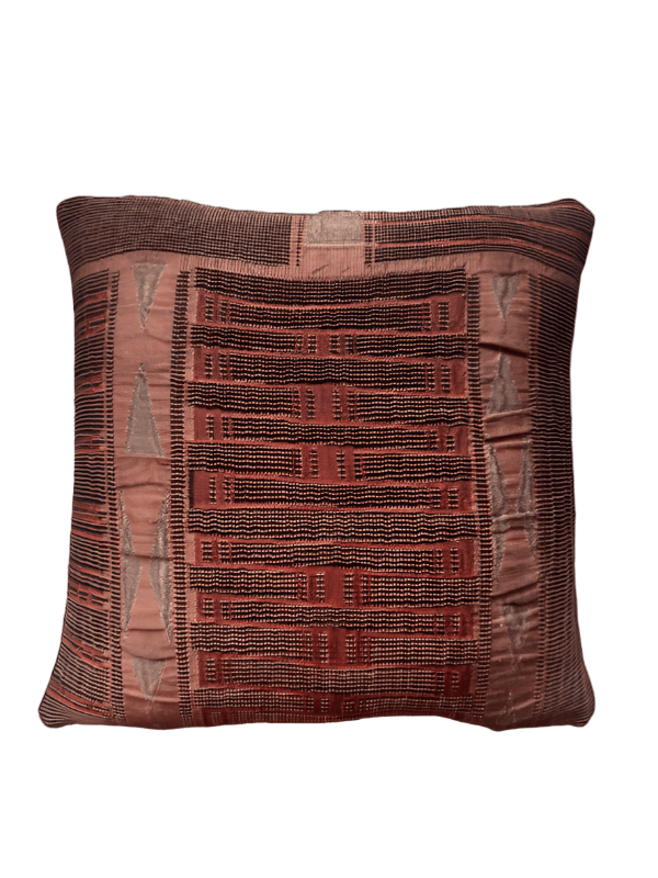 Metallic Bogolan Cushion Cover 50x50cm - Shopping4Africa