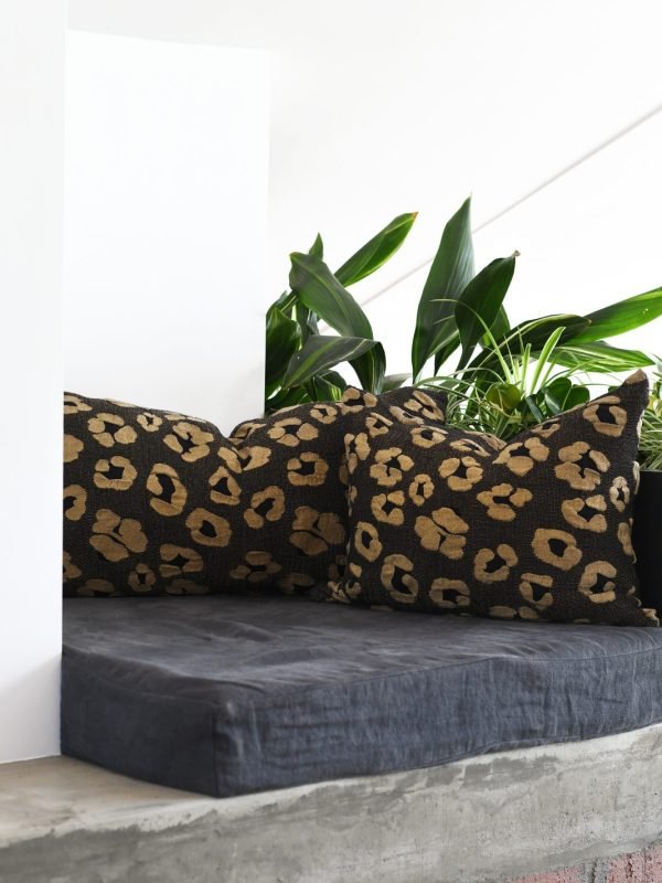 Metallic Leopard Cushion Cover 45x70cm - Shopping4Africa