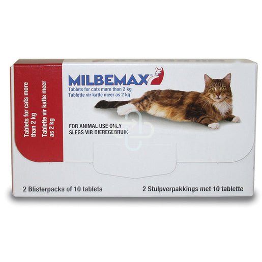 Milbemax Tasty Cat 20 Tablets@ - Shopping4Africa