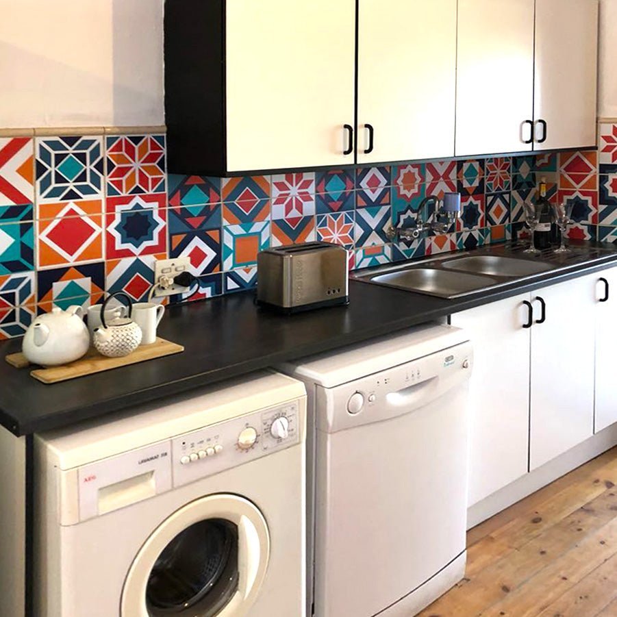 Moroccan Blue - Vinyl Wall Tiles - Shopping4Africa