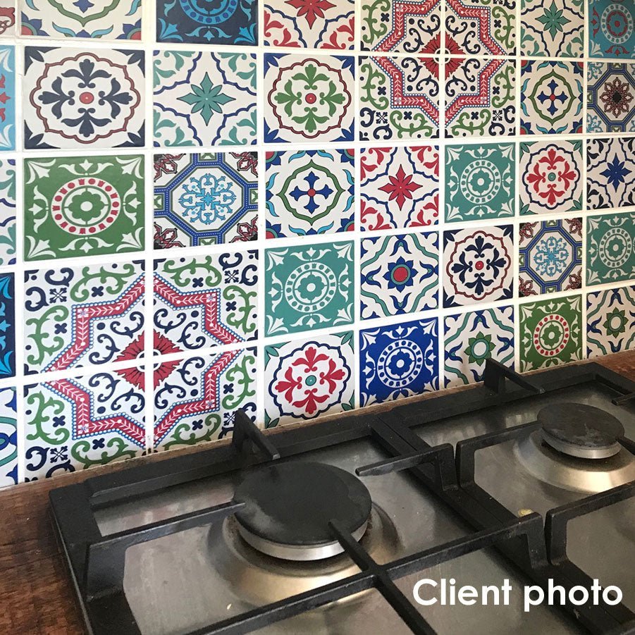 Moroccan Colour - Vinyl Wall Tiles - Shopping4Africa