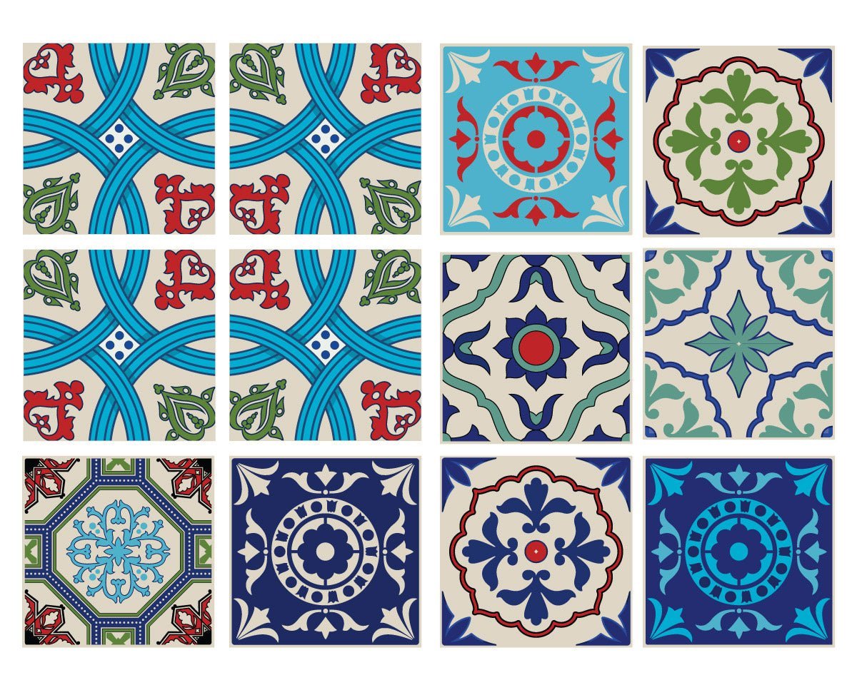 Moroccan Colour - Vinyl Wall Tiles - Shopping4Africa