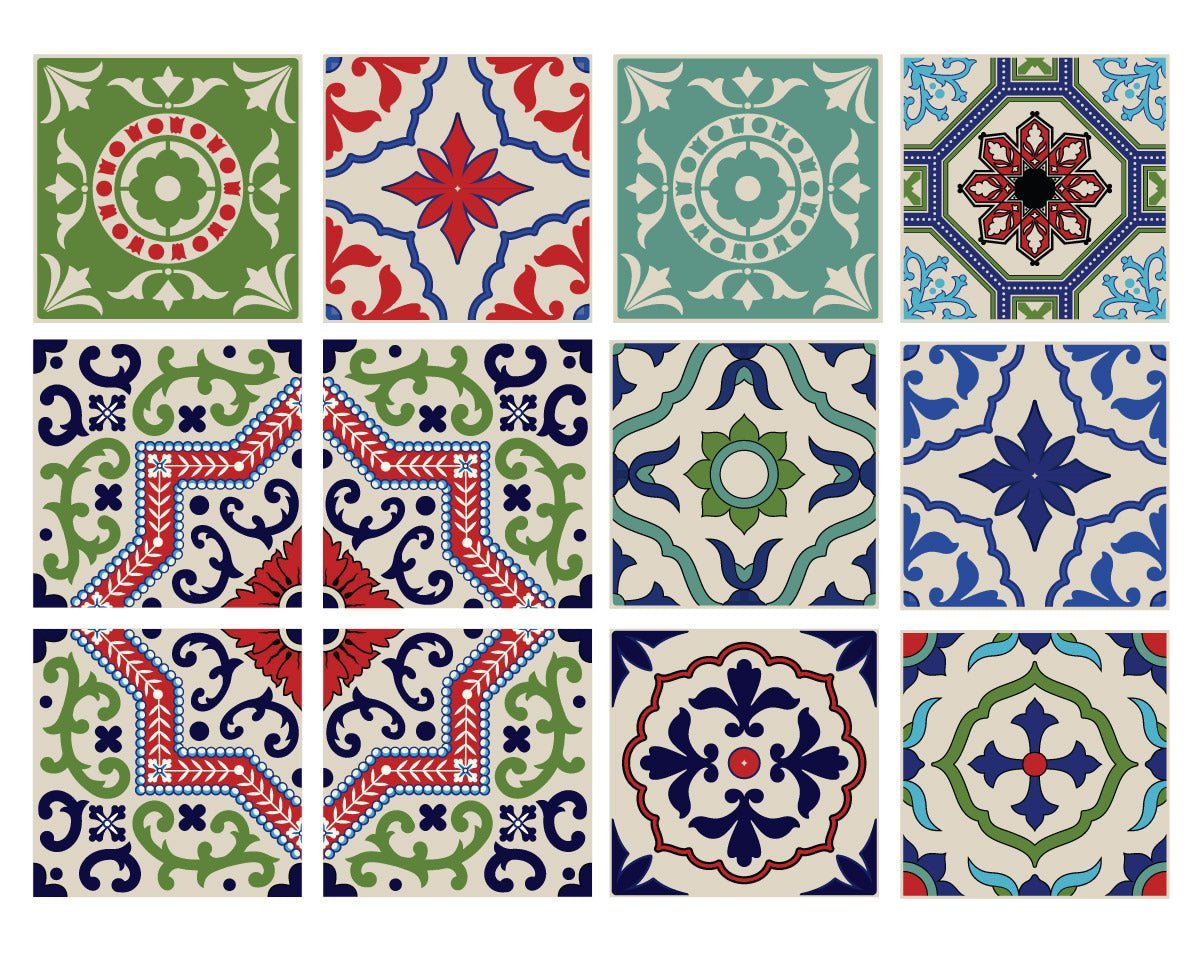 Moroccan Colour - Vinyl Wall Tiles - Shopping4Africa