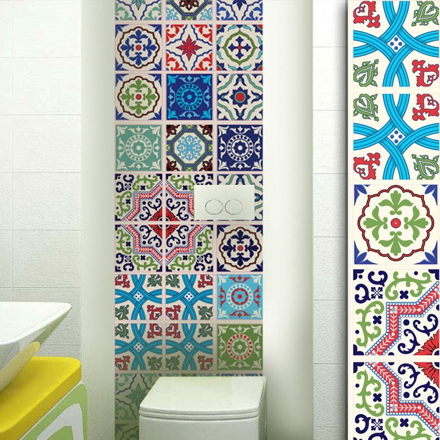 Moroccan Colour - Vinyl Wall Tiles - Shopping4Africa