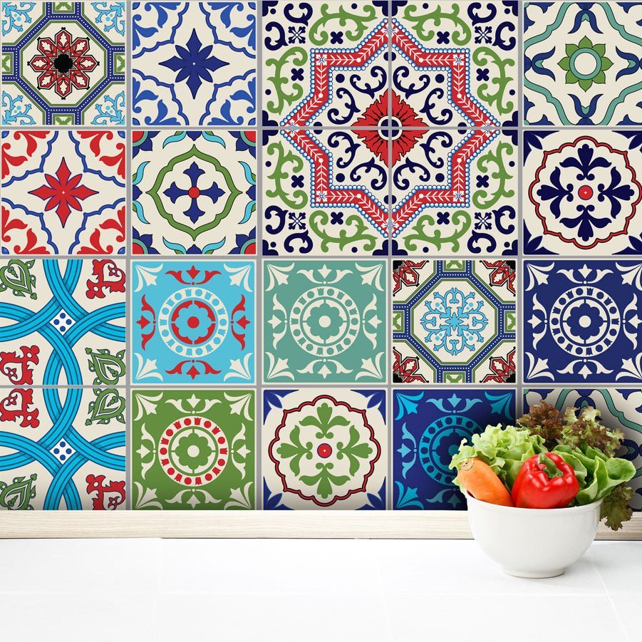 Moroccan Colour - Vinyl Wall Tiles - Shopping4Africa