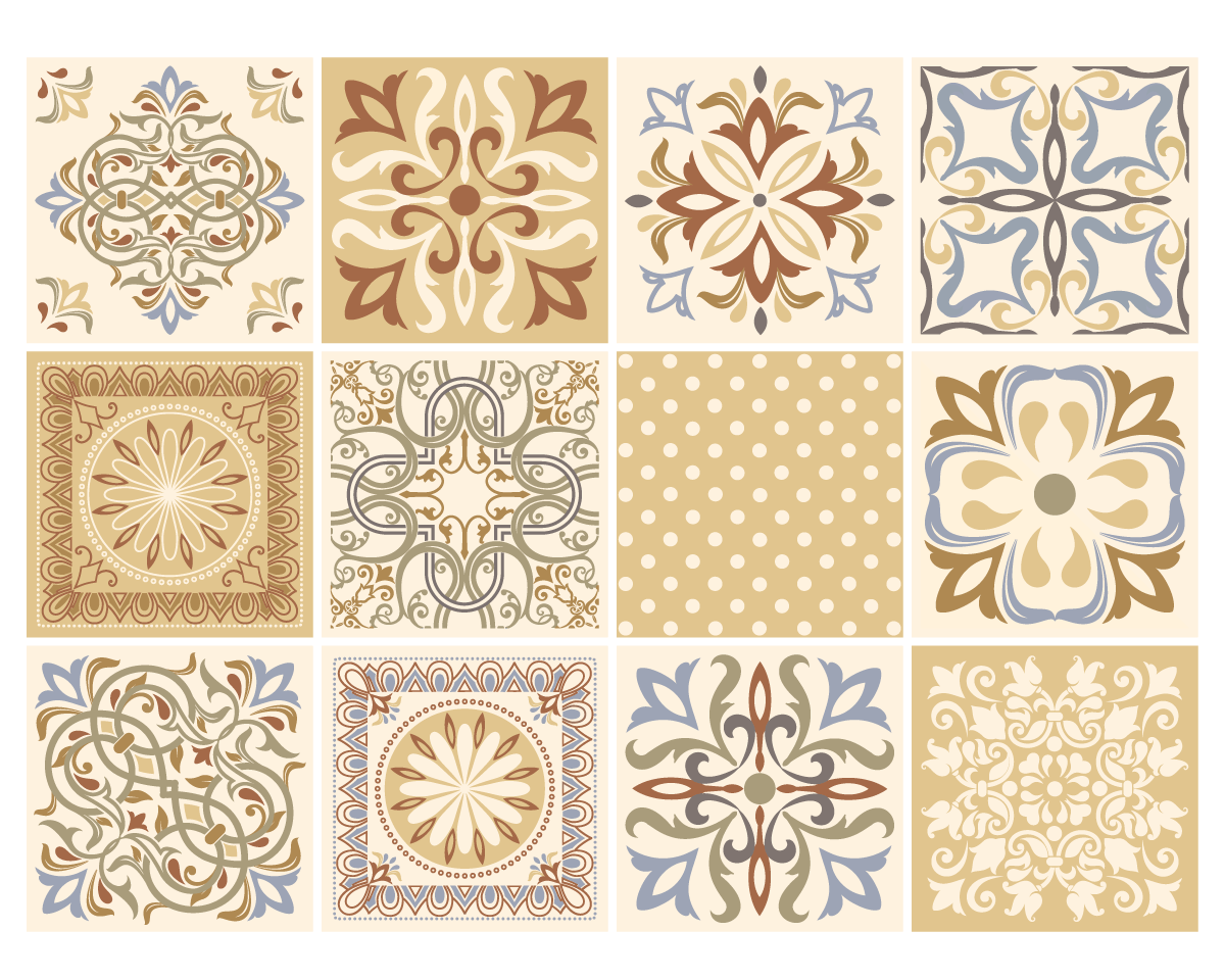 Moroccan Earth - Vinyl Wall Tiles