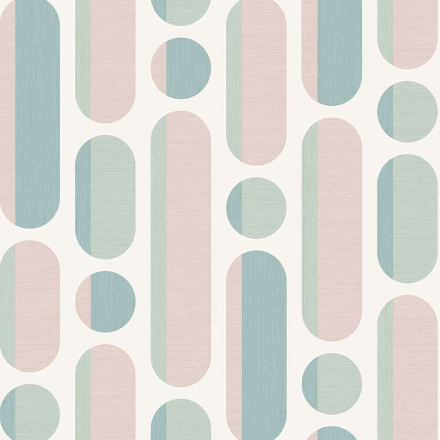 Morse Rose & Sage Wallpaper - Shopping4Africa