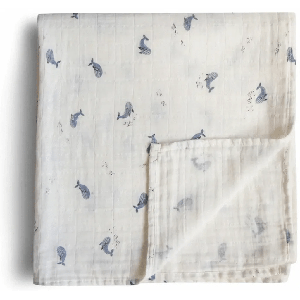 Muslin Swaddle Blanket - Ocean - Shopping4Africa