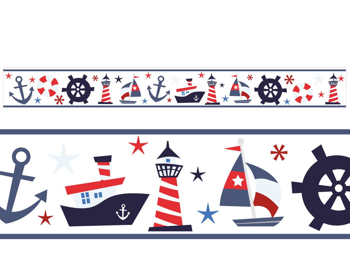 Nautical - Kid's vinyl Border - Shopping4Africa