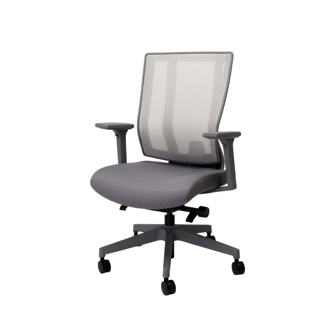 Office Chair Black Fabric Seat - NetOne® Midback - Shopping4Africa