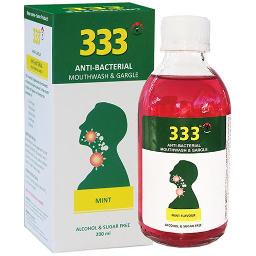 Oral Gargle Mint 3CP 333 200ml - Shopping4Africa